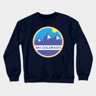 Ski Colorado Badge Crewneck Sweatshirt